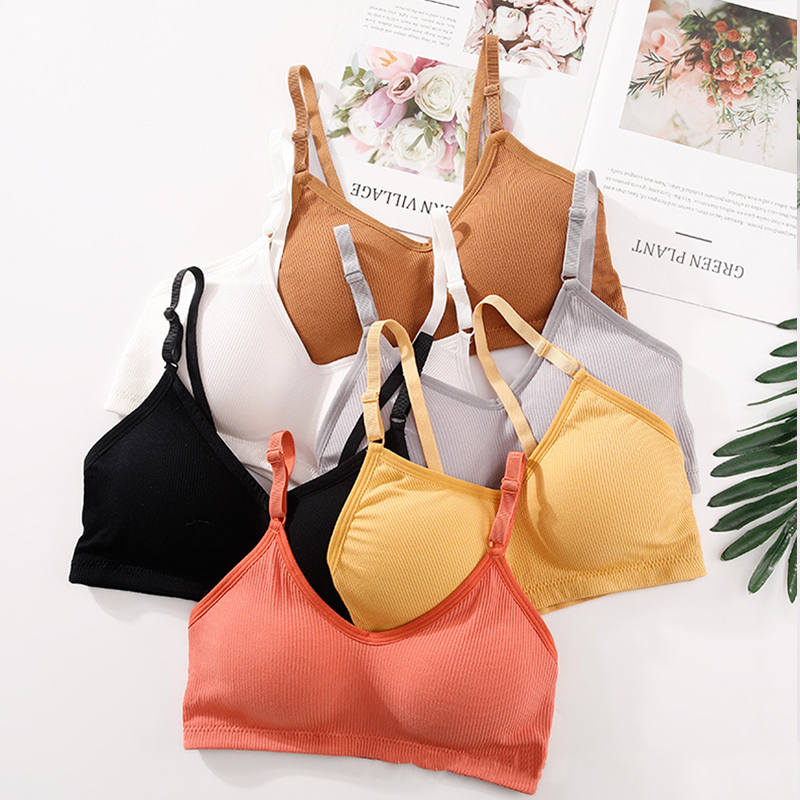 Summer Wire Free Bra Women Sea - Sleep Bra Bralette ulasan dan harga