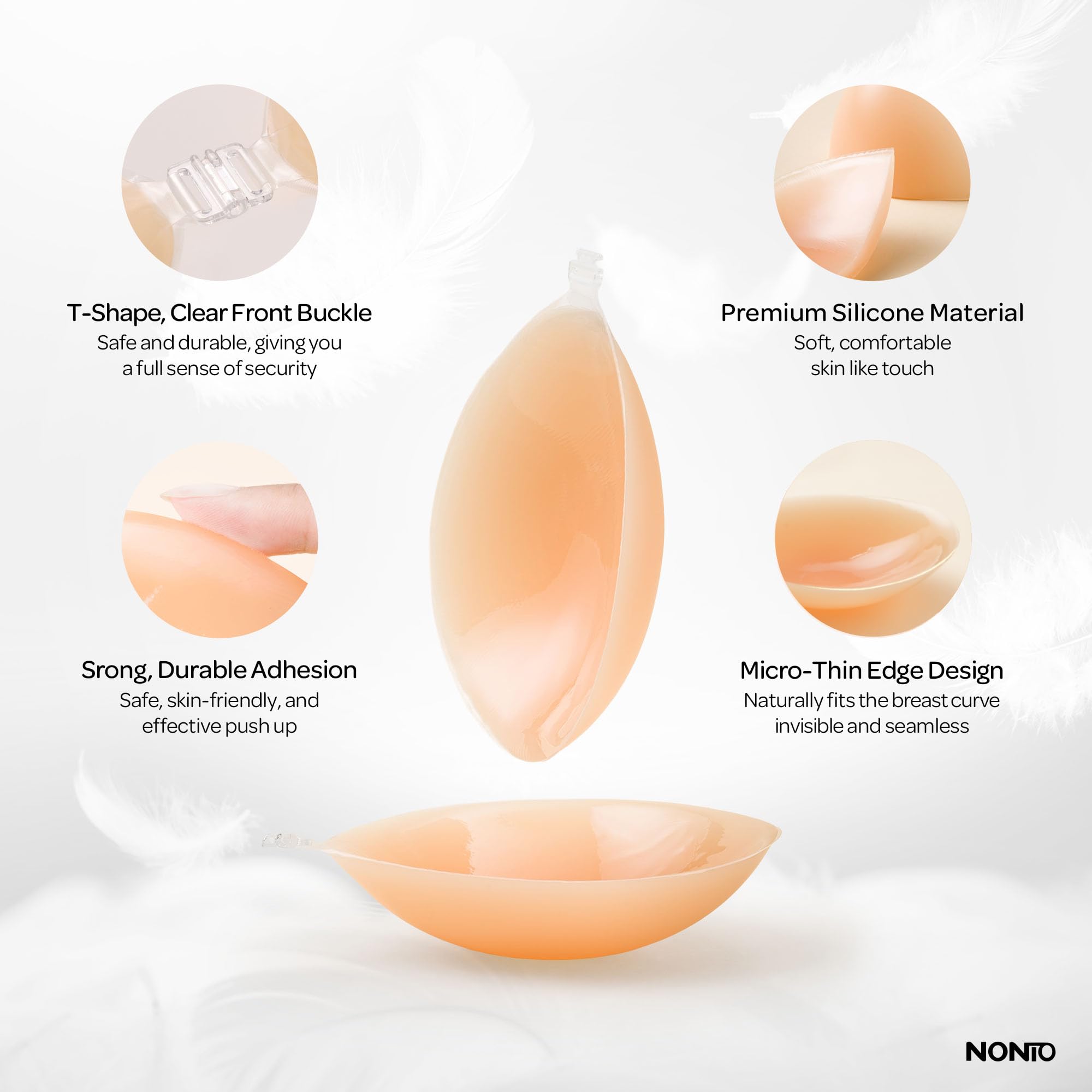 Adhesive Bra Strapless Sticky  - Backless Bra Sticky ulasan dan harga