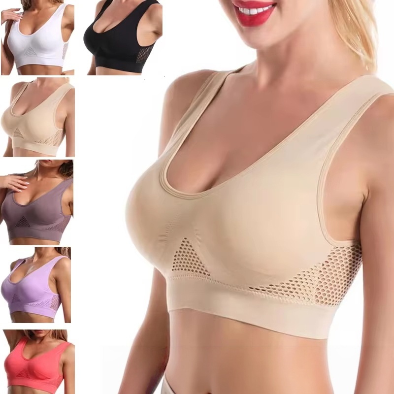 Plus Size 1pcs Women Sports Br - Full Coverage Bra ulasan dan harga