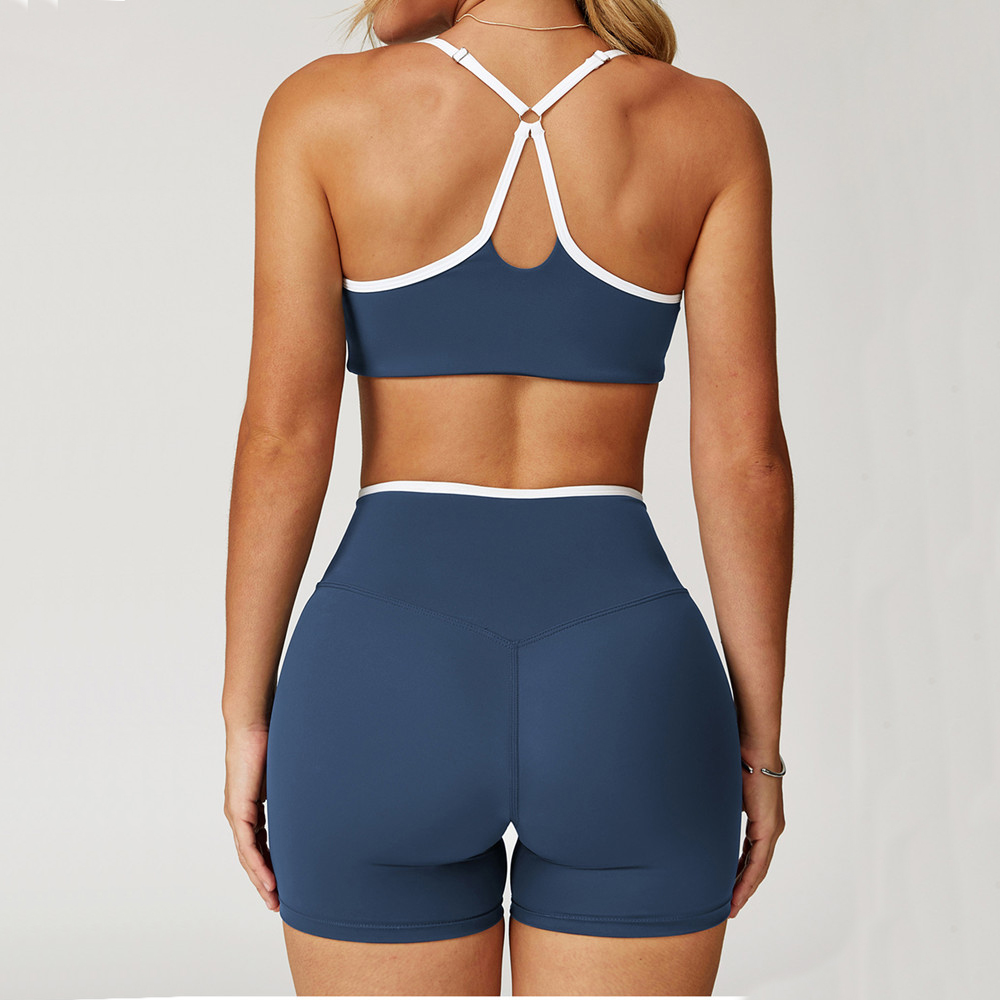 Gym Underwear Women's Sport Br - Plunge Bra Push Up ulasan dan harga