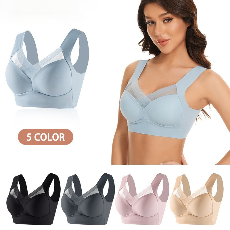 L-6XL Plus Size Non-underwire  - Underwire Bra Padded ulasan dan harga
