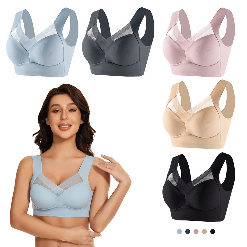 L-6XL Plus Size Non-underwire  - Underwire Bra Padded ulasan dan harga