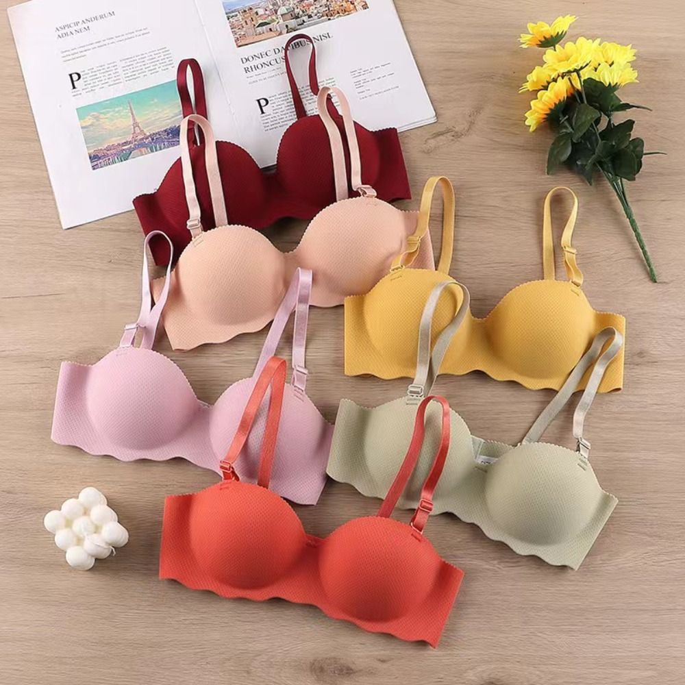 Trendy Comfort Seamless Bra Ad - Plunge Bra Push Up ulasan dan harga