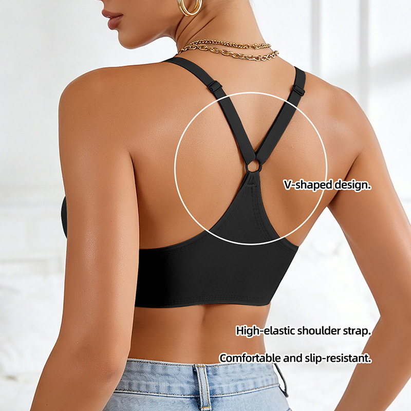 Women's Front-closure Leopard  - Full Coverage Bra ulasan dan harga