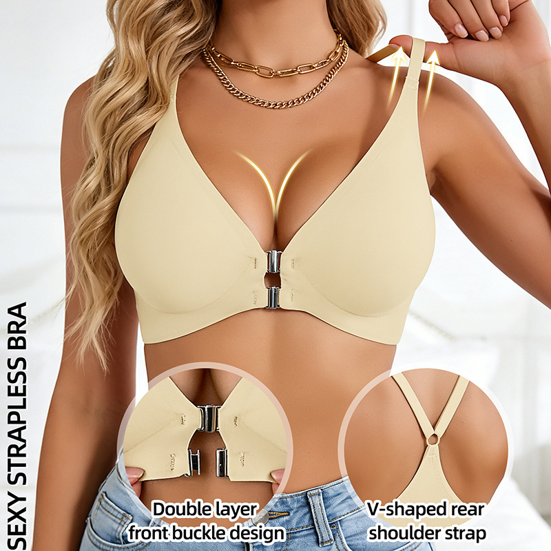 Women's Front-closure Leopard  - Full Coverage Bra ulasan dan harga