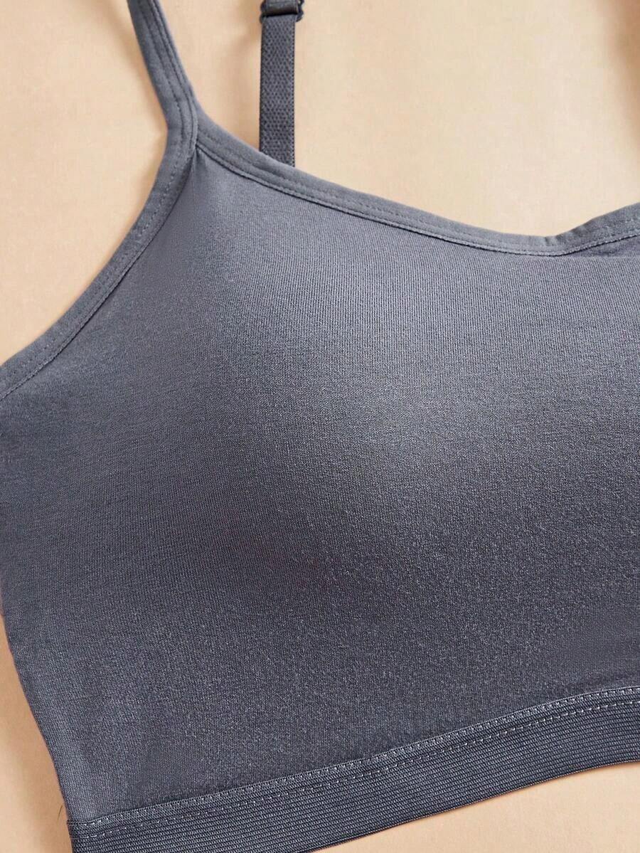 3pcs/Set Women's Solid Color A - Wirefree Bra Comfort ulasan dan harga
