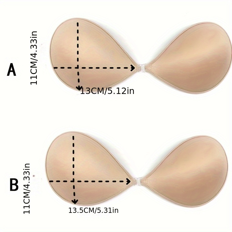 Invisible Push Up Bra Self-Adh - Backless Bra Sticky ulasan dan harga