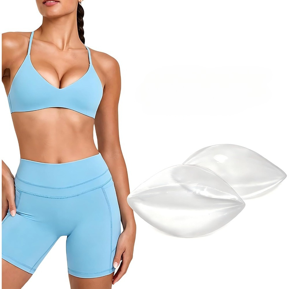 Adhesive Silicone Bra Inserts  - Push Up Bra Silicone ulasan dan harga