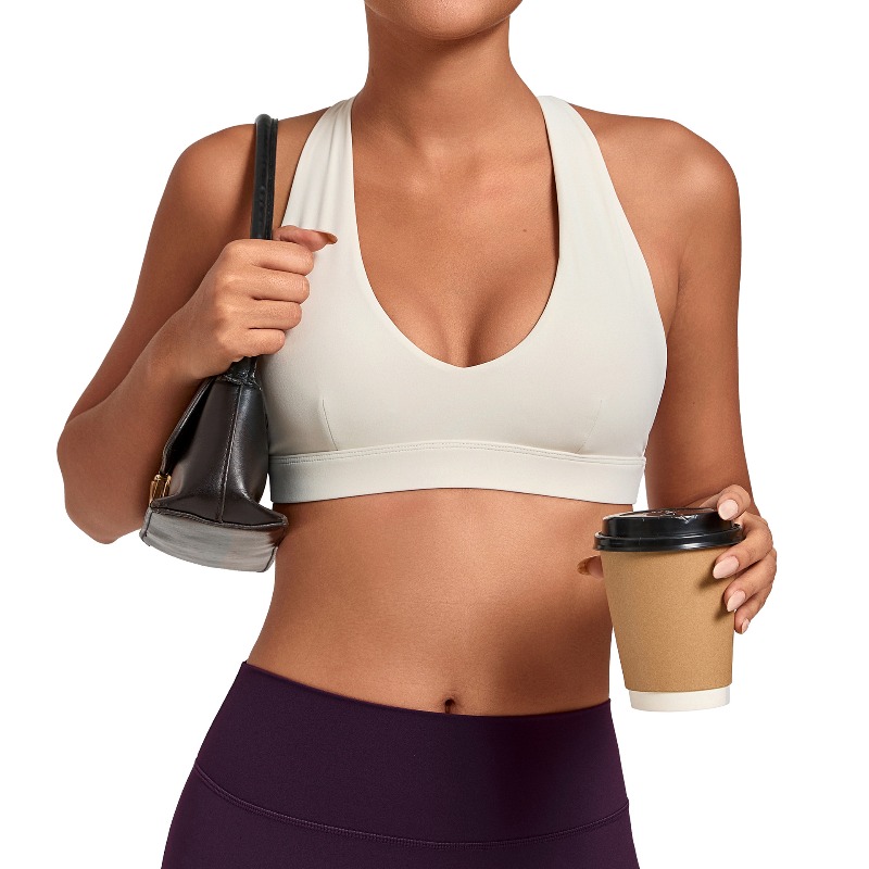 samless women's gym workout sp - Sports Bra Racerback ulasan dan harga