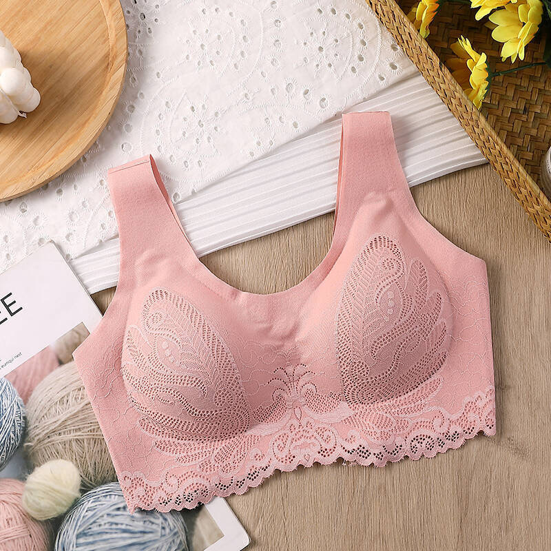 Breathable Latex Bra Seamless  - Sleep Bra Bralette ulasan dan harga