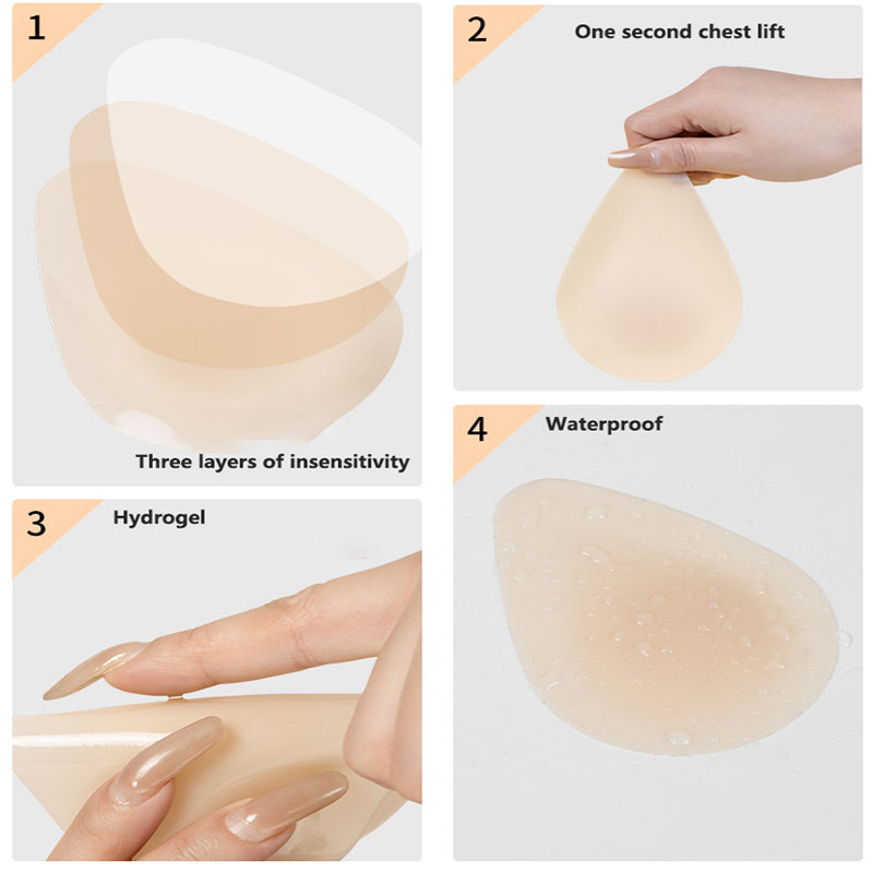 Waterdrop Invisible Bra Silico - Plunge Bra Push Up ulasan dan harga