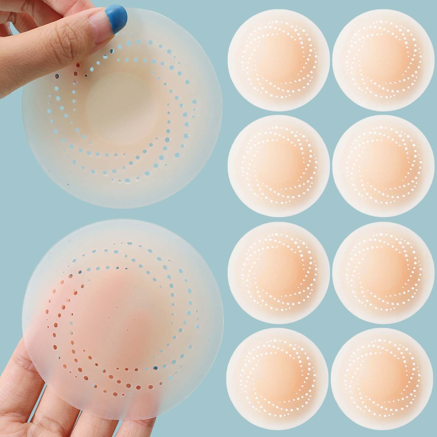 2-10PCS Invisible Self Adhesiv - Push Up Bra Silicone ulasan dan harga