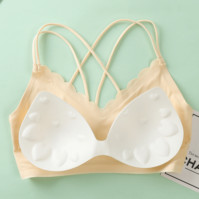 3D Sexy Lingerie Seamless Spor - Lace Bralette Set ulasan dan harga