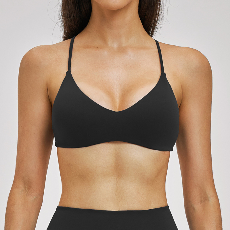 Backless Yoga Bra Gym Women Sp - Sports Bra Racerback ulasan dan harga