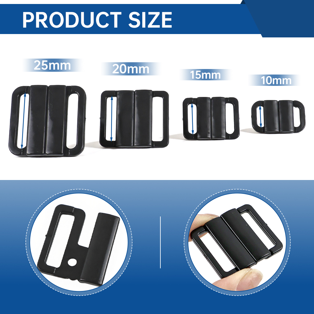 20/50/100Sets 10/15/20/25mm Pl - Nursing Bra Clip ulasan dan harga