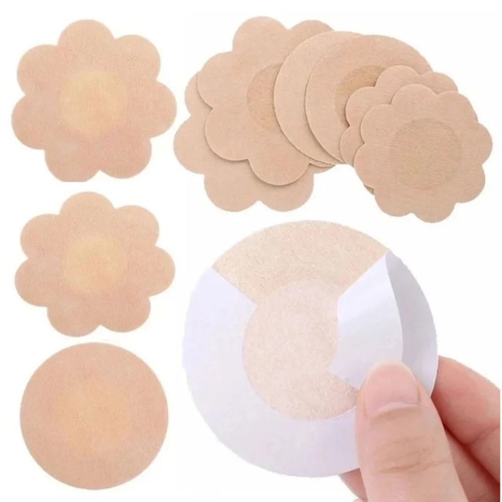 Non-woven Nipple Cover Sticker - Strapless Bra Adhesive ulasan dan harga
