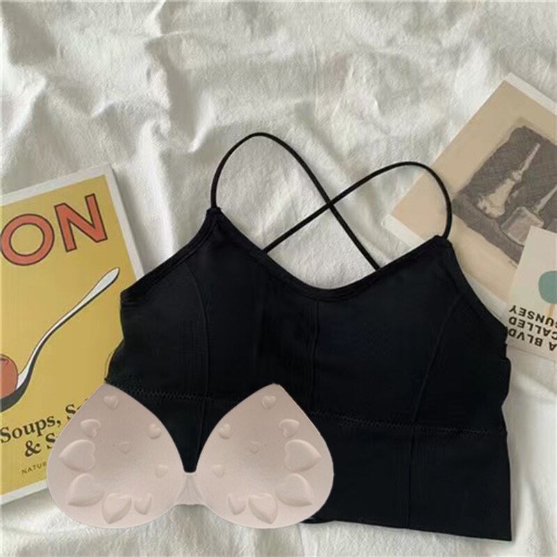 Women Cross Strap Sports Bra T - Sports Bra Racerback ulasan dan harga