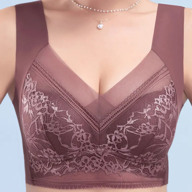 L-6L Women Large Bra Push Up I - Lace Bralette Set ulasan dan harga