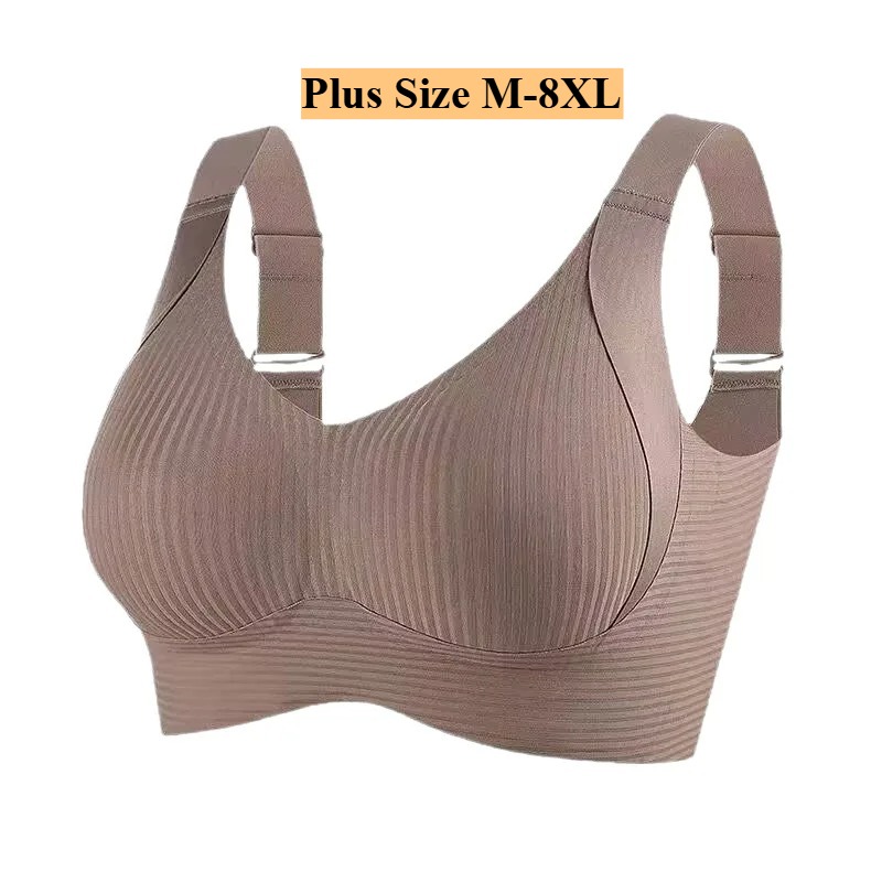 M-8XL PlusSize Women Full Cove - Minimizer Bra Women ulasan dan harga