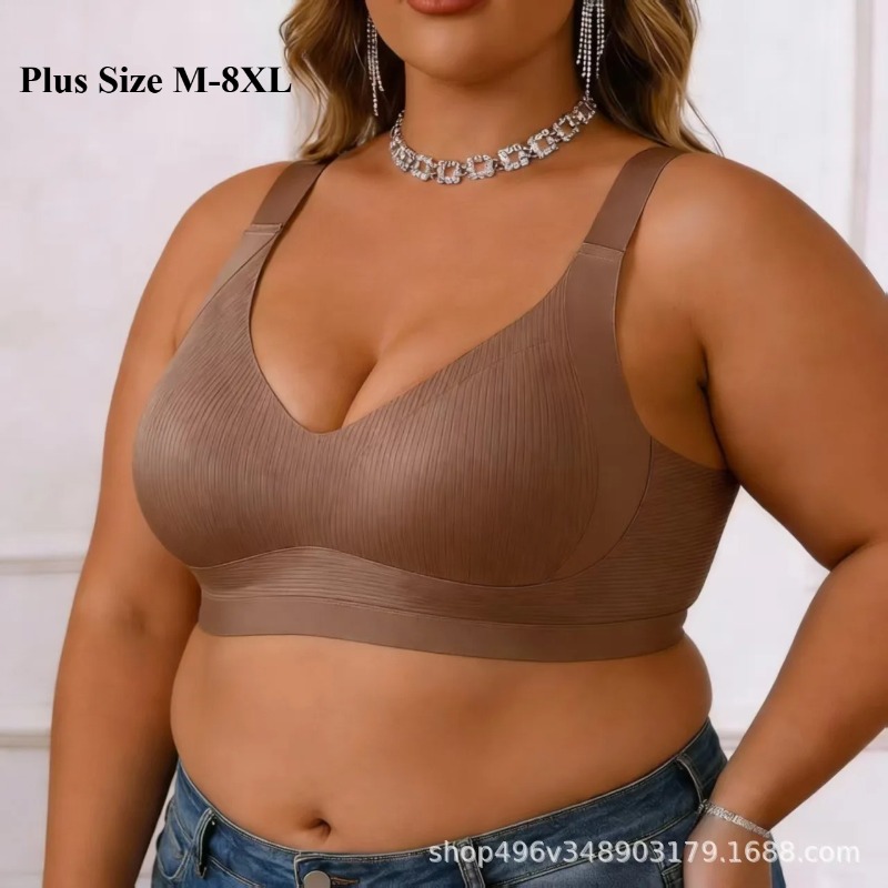 M-8XL PlusSize Women Full Cove - Minimizer Bra Women ulasan dan harga
