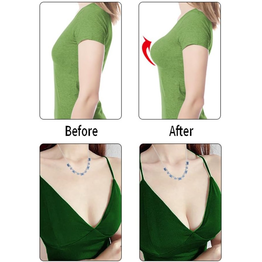 Silicone Bra Inserts, Triangle - Push Up Bra Silicone ulasan dan harga