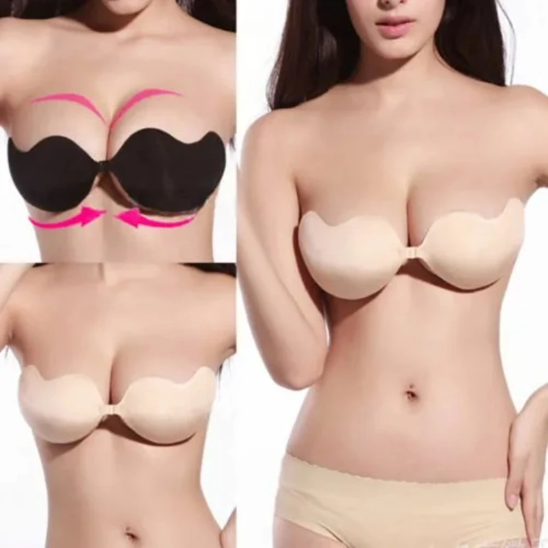 Women Sexy Strapless Invisible - Backless Bra Sticky ulasan dan harga
