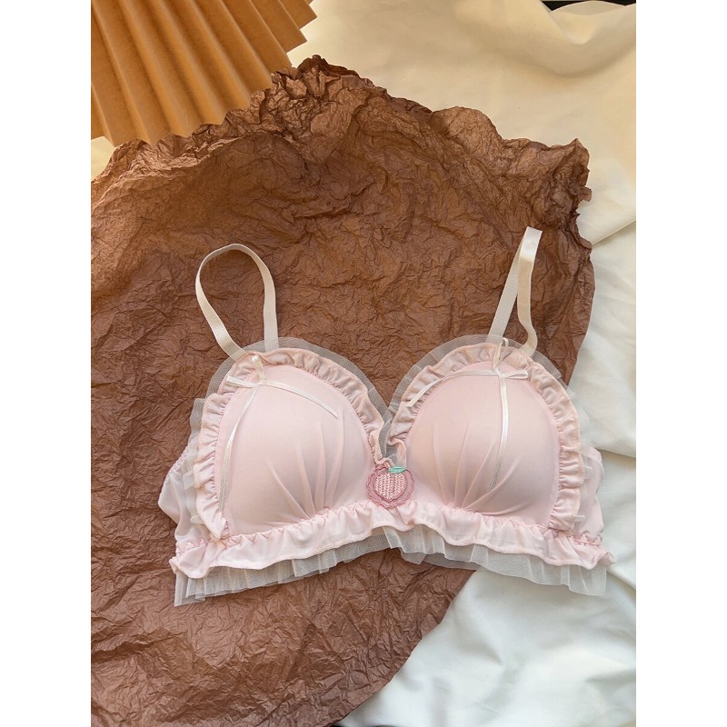Sweet Triangle Bralette Set No - Sleep Bra Bralette ulasan dan harga